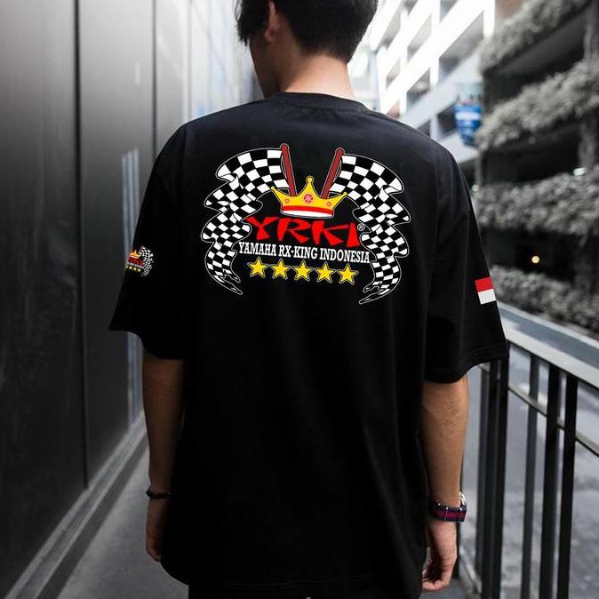 Riore- Kaos Distro Lengan Pendek Yrki Yamaha Rx King Indonesia | Kaos Oblong Keren Rx King Lengan Pe