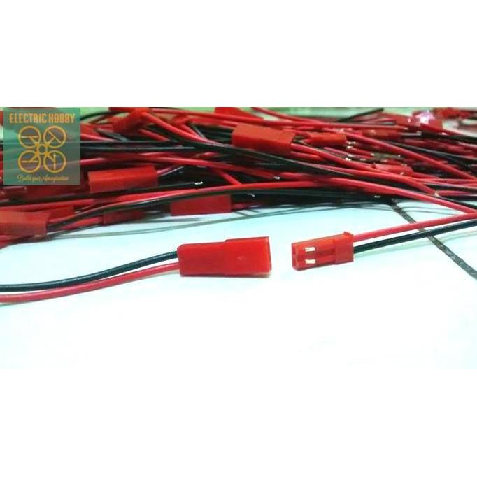 JST KONEKTOR /  CONNECTOR 2 PIN - 1 PASANG EH27