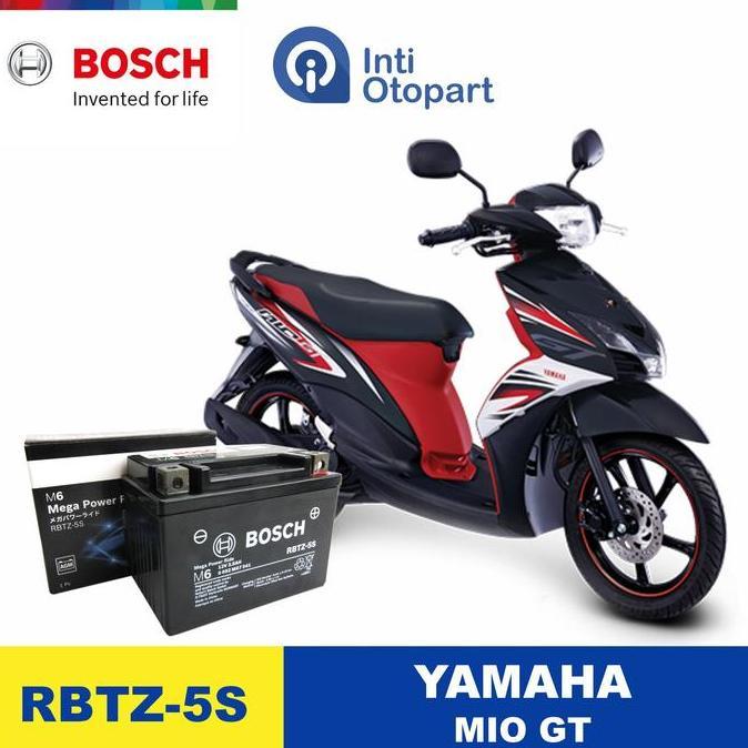 ACCU AKI MOTOR YAMAHA MIO GT ORIGINAL BOSCH HARGA KHUSUS