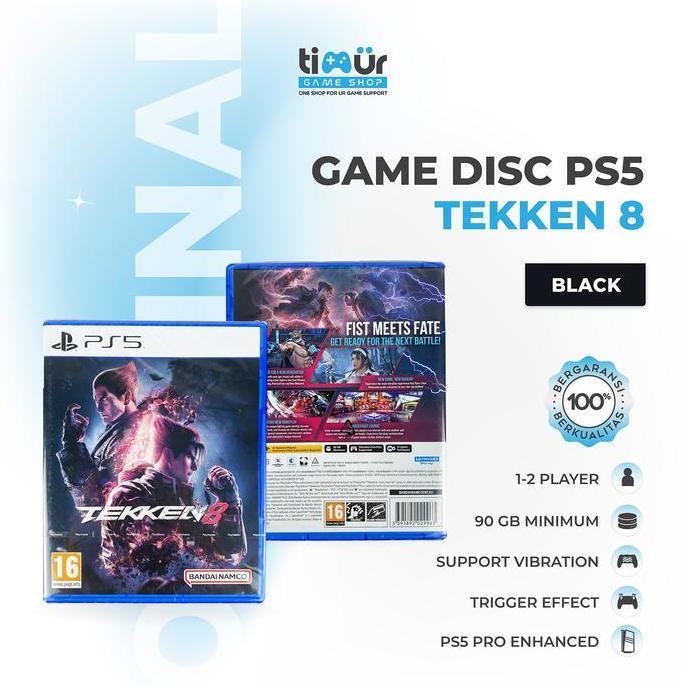 Disc Game PS5 Tekken 8 - Kaset Game PS5
