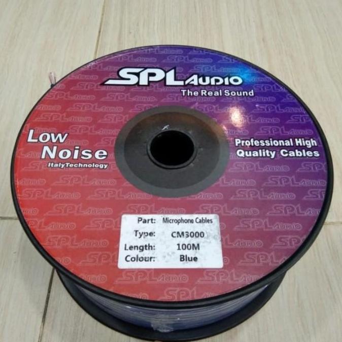 Alto- Kabel Microphone Spl Audio Kabel Mic Spl Audio Cm-3000 Meteran