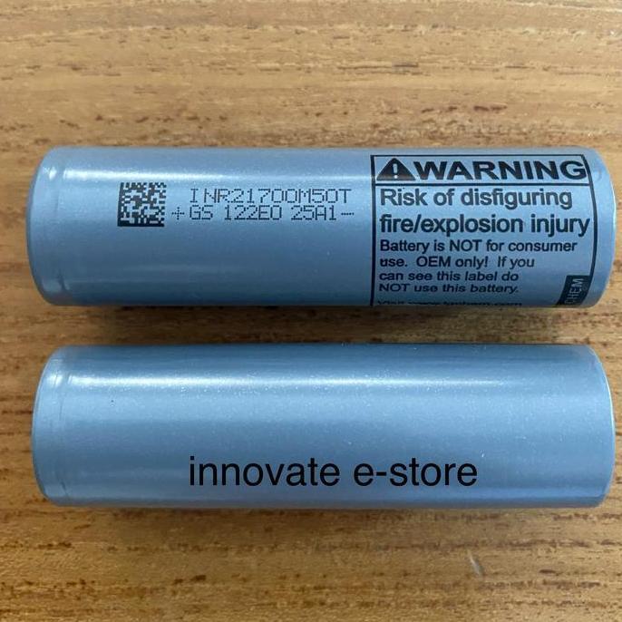 syenasyenitah - baterai batre battery cell 21700 lg chem 5000mah original