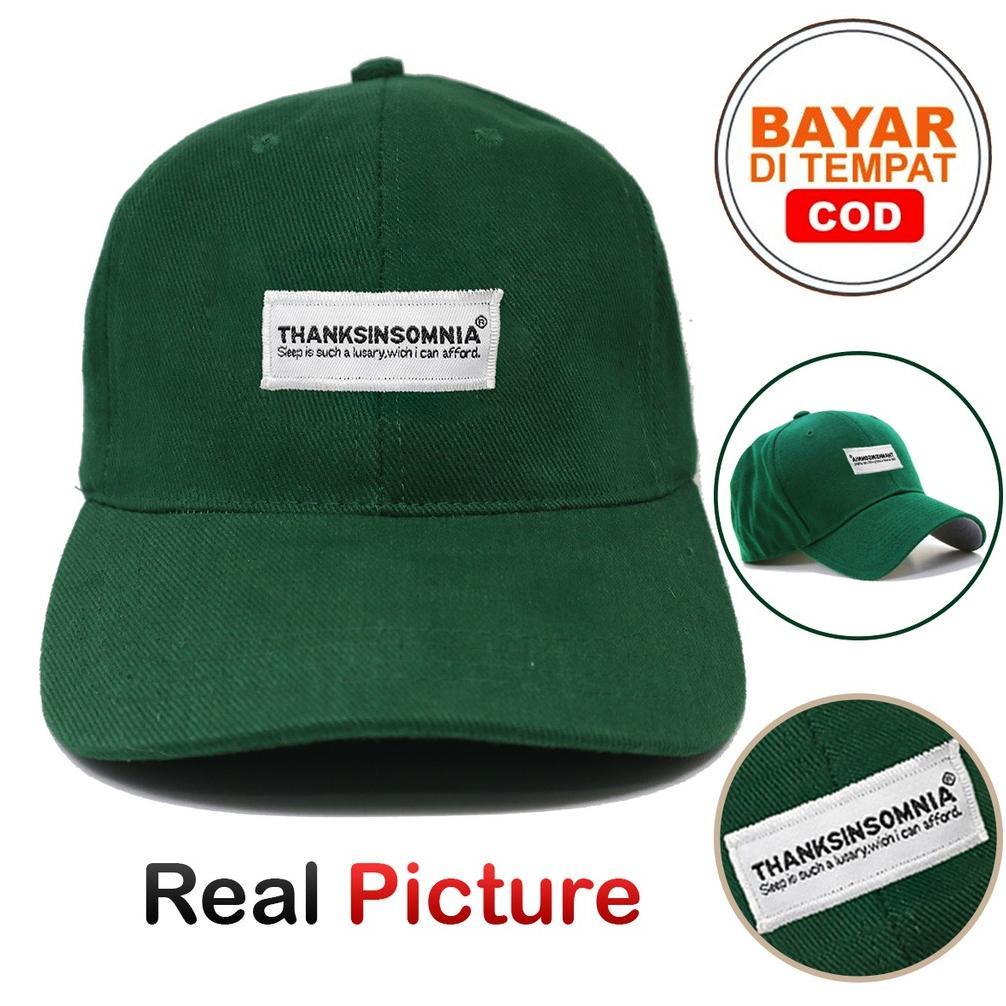 Official Topi Baseball Distro Bordir Gaya Korea Pria Wanita Thanksinsomnia / Topi Distro Terbaru Tha