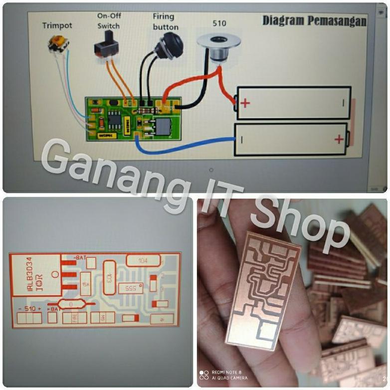 10pcs PCB PWM Chip NE555