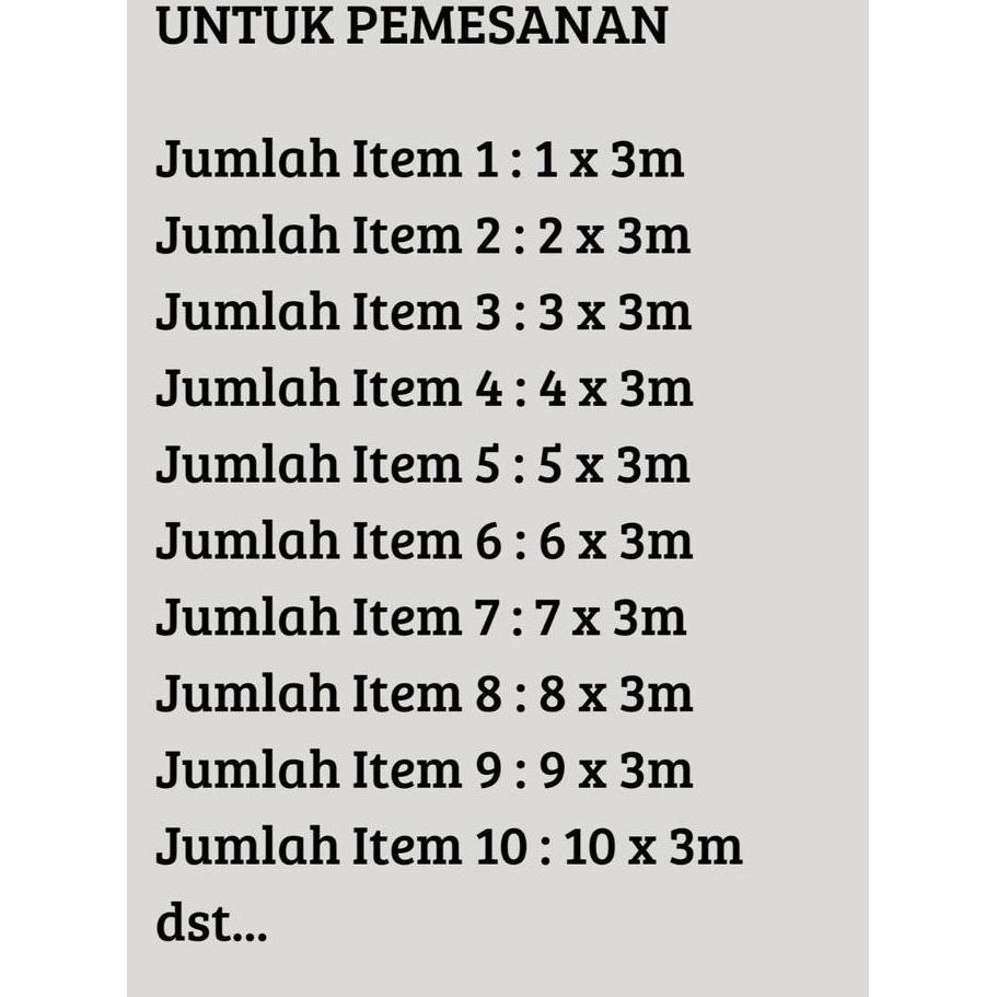 BENTLEY Karpet Non Woven Tebal [METERAN] 1x3 meter (Lebar 3 meter)