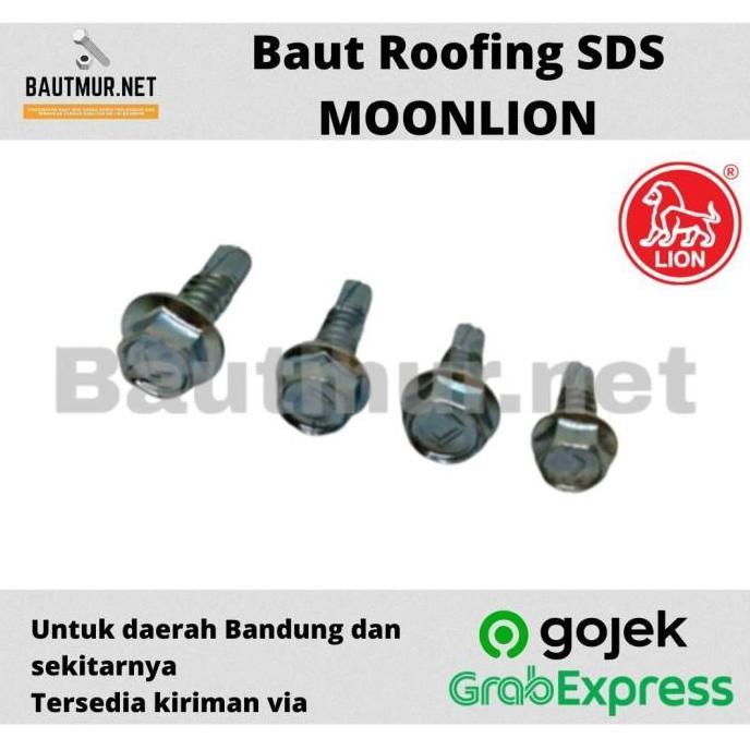 Sekrup Roofing Sds 10x16 | Roofing Sds Moon Lion 1000pc (1 DUS)