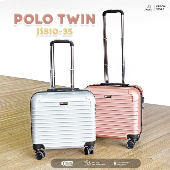 TERLARIS - Koper Joshee X Polo Twin Koper Suitcase Luggage Koper Umroh Tahan Banting Koper Study Tou