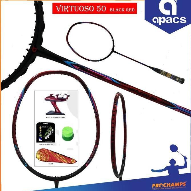 Paket Apacs Virtuoso 50 Raket Badminton