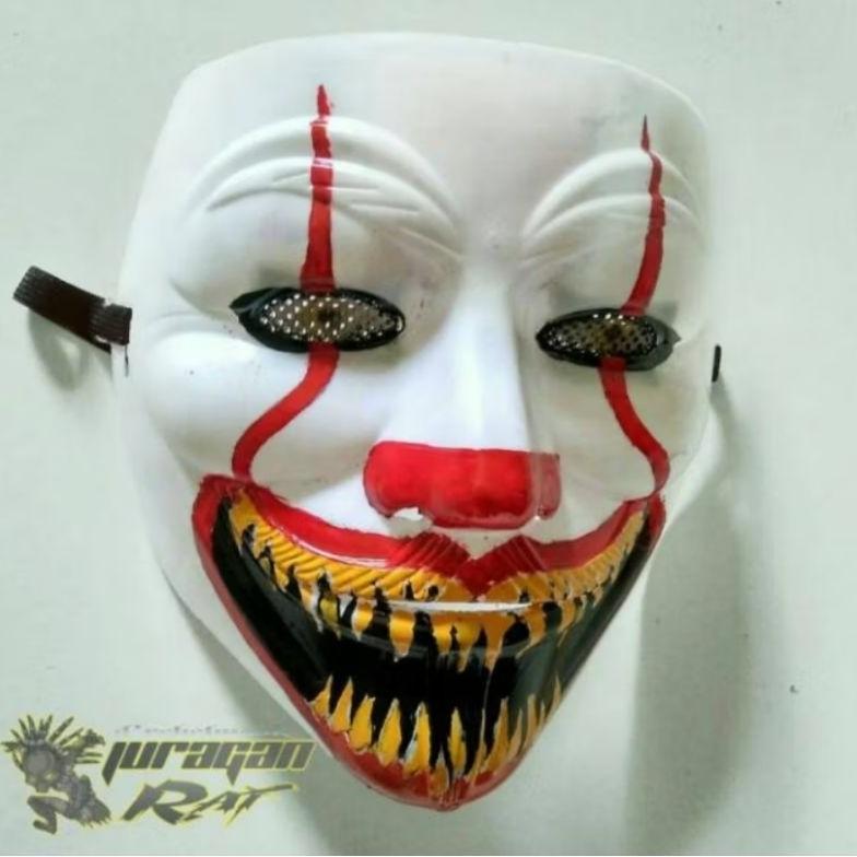 Exclusive Topeng Hacker Gobling Moond Seram Halloween