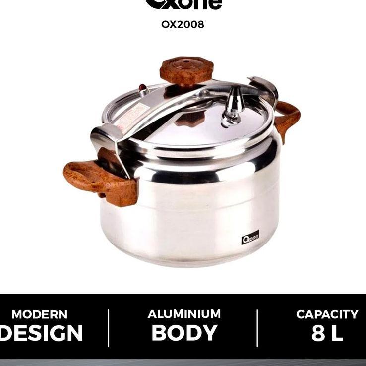 Panci Presto Oxone Ox 2008 8 Liter Alupress Oxone 2008 Pressure Cooker Panci Oxone Panci Alumunium