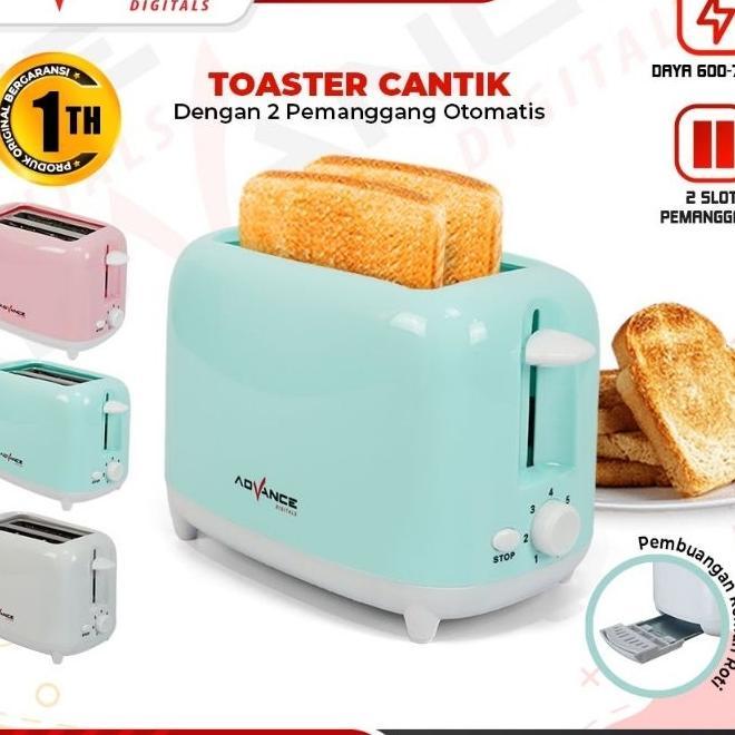 Advance T8866 Toaster Roti / Pemanggang Roti Bakar Low Watt