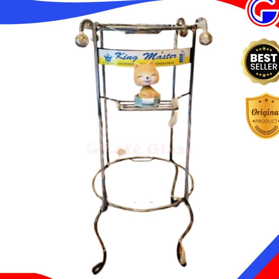 Kaki Guci Besi / Rak Galon / Tatakan Guci Minum / Kaki Galon / Kaki Guci King Master