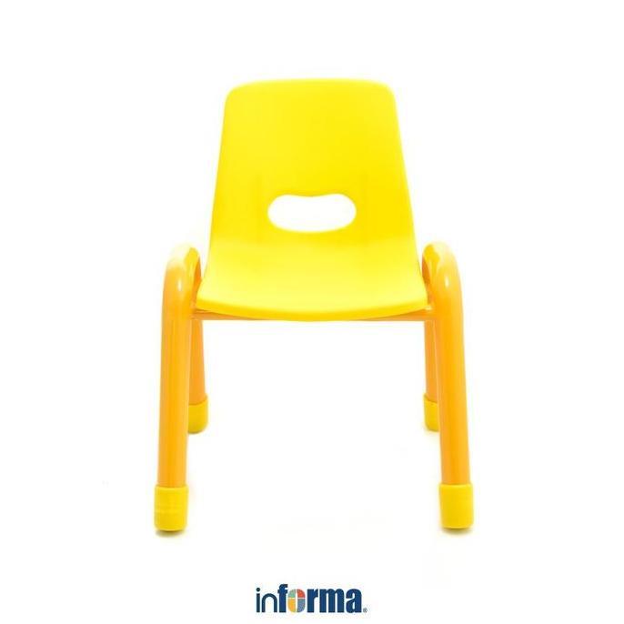 DISKON SPESIAL - Informa Oya Kursi Anak - Kuning Bangku Plastik Tempat Duduk Anak Kursi Balita