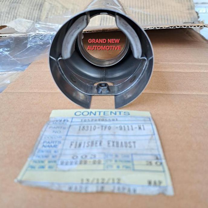 MUFFLER CUTTER BUNTUT KNALPOT HONDA JAZZ RS GE8 GK5 BRIO MOBILIO ORI