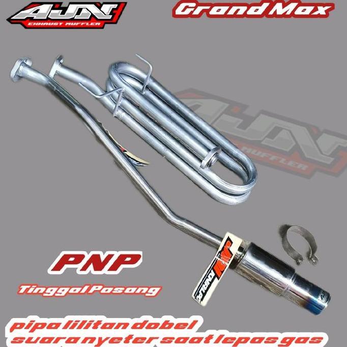 Grand max pick up & minibus  knalpot racing lilitan dobel