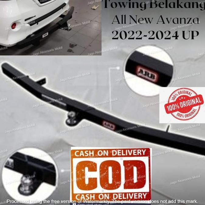 BUMPER BESI DEPAN BELAKANG PELINDUNG BEMPER MOBIL ALL NEW AVANZA 2022 2023 2024 UP