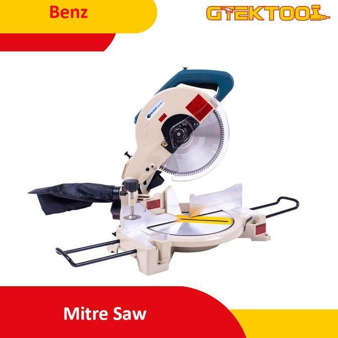 Terlaris Benz Mitre Saw Miter Saw 10" Mesin Gergaji Aluminium 10 Inch Bz-8040