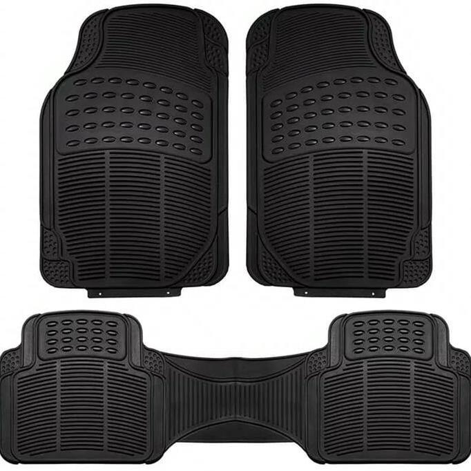 Karpet Karet Mobil / Karpet Karet 2 Baris Mobil Honda Brio Car -2805