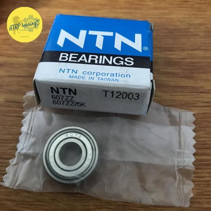 Ball Bearing 607 Zz Ntn Taiwan Original 7X19X6