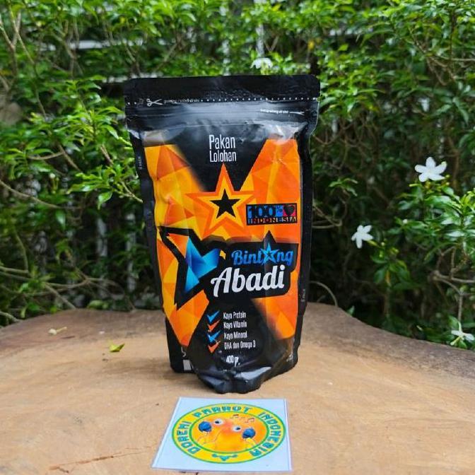Pakan Lolohan / Bubur Lolohan / Love Bird / Parkit Bintang Abadi 400Gr