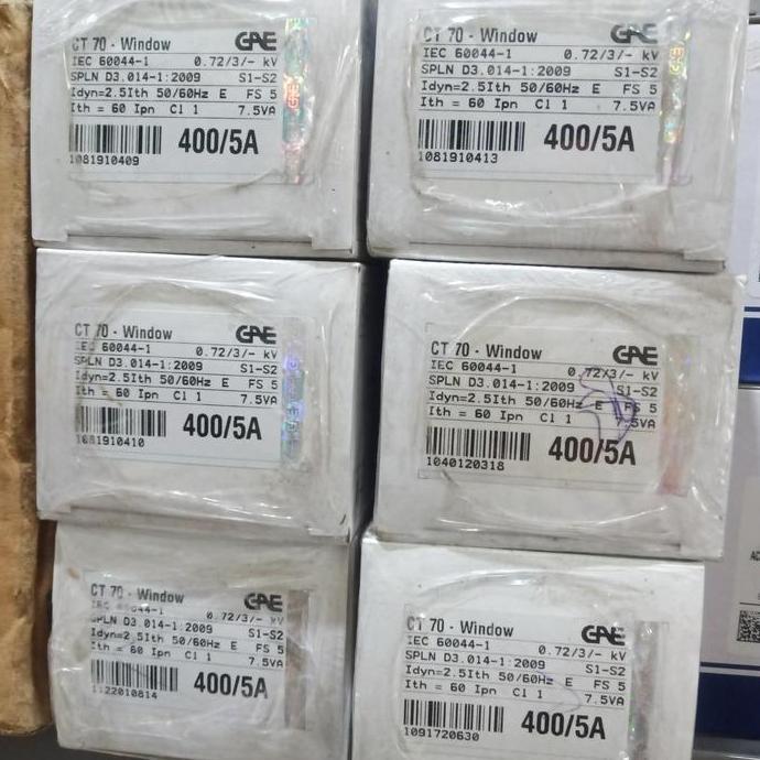BEBAS ONGKIR - GAE CT70 400/5A