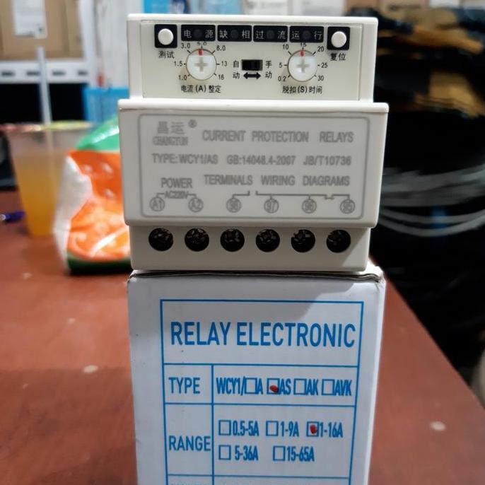 TERMURAH - WCY1/AS CURRENT PROTECTION RELAY