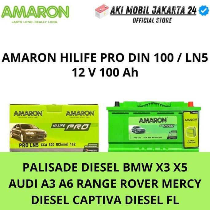 TERBARU - Aki Amaron Din 100 CAPTIVA DIESEL 12 V 100 Ah PALISADE DIESEL