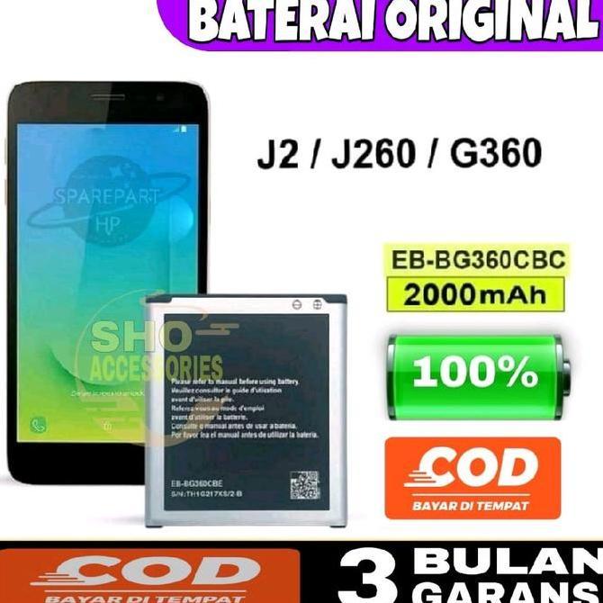 Baterai batre for SMSUNG J2 / J260 / G360 / EB-BG360CBC - J2 Battery