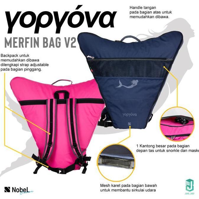 Mermaid Fin Bag|Merfin Bag|NobeL Outdoor|Tas Putri Duyung|Mahina Bag