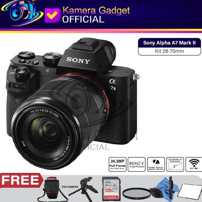 SONY ALPHA A7 II KIT 28-70MM - ALPHA 7 MARK II - A7II - A7 MARK 2 KIT