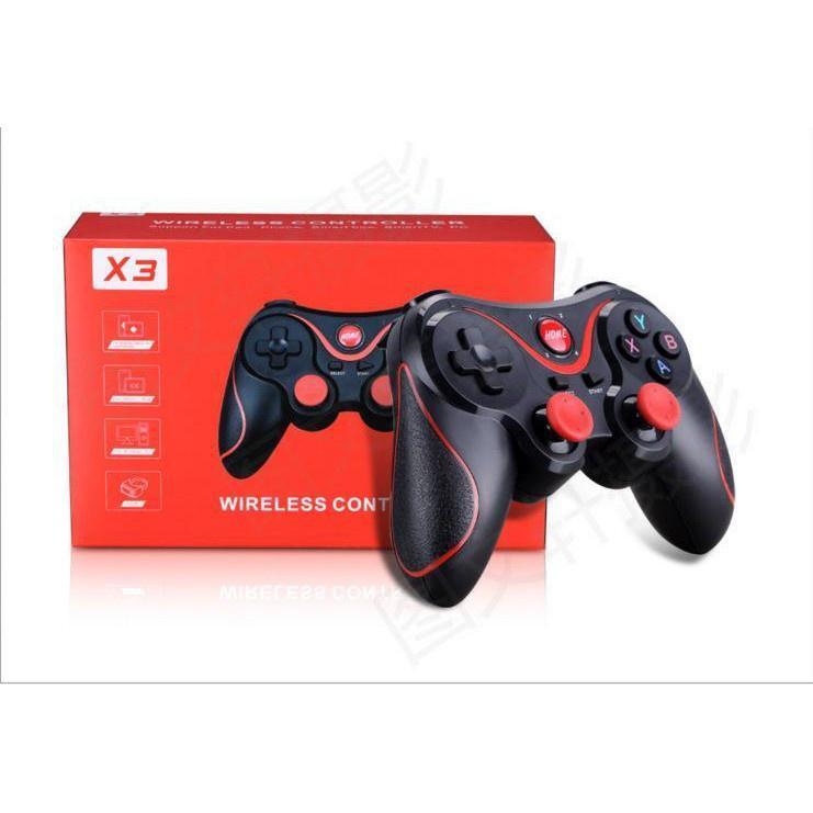 Gamepad | Game Pad Bluetooth X3 Plus Holder / Bluetooth X3 Game Controller Hp Android & Tv Box Murah