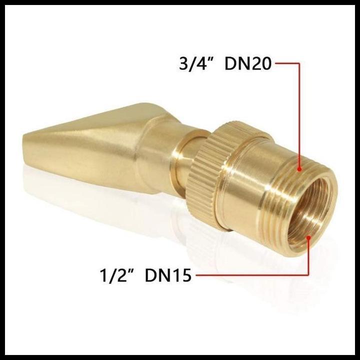 Good Quality Kepala Nozzle Kolam Air Mancur / Nosel Air Mancur Bahan Kuningan / Fountain Pond Nozzle