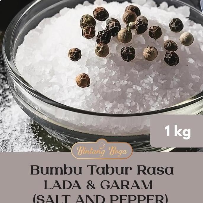 Pilihan- Bumbu Tabur Salt Pepper Original 1 Kg Ayam Taiwan