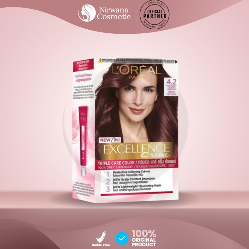 Nirwana - Loreal Paris Hair Colour Creme Ultra Light Ash Brown 03 cat rambut