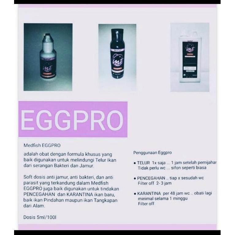 Fishup- Medfish Eggpro Egg Pro 100Ml Obat Telur Ikan Hias & Karantina Ikan