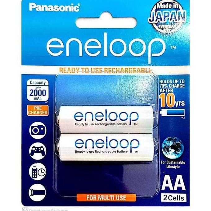 Bisainstan- Baterai Panasonic Eneloop Aa 000Mah/ Baterai Eneloop A Isi