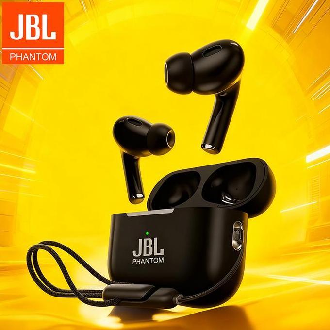 Larisjaminan- Jbl Phantom 5Th Earbud Bluetooth Nirkabel Sejati, Earphone Bluetooth Mantap Bass, Untu