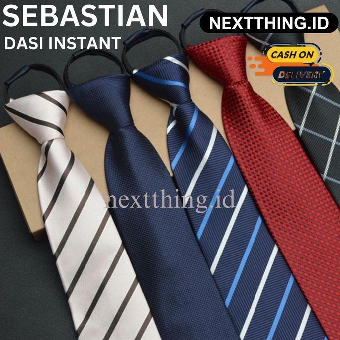 NEXTTHING.ID - SEBASTIAN DASI INSTANT dasi pria dasi wanita dasi kantor dasi instant