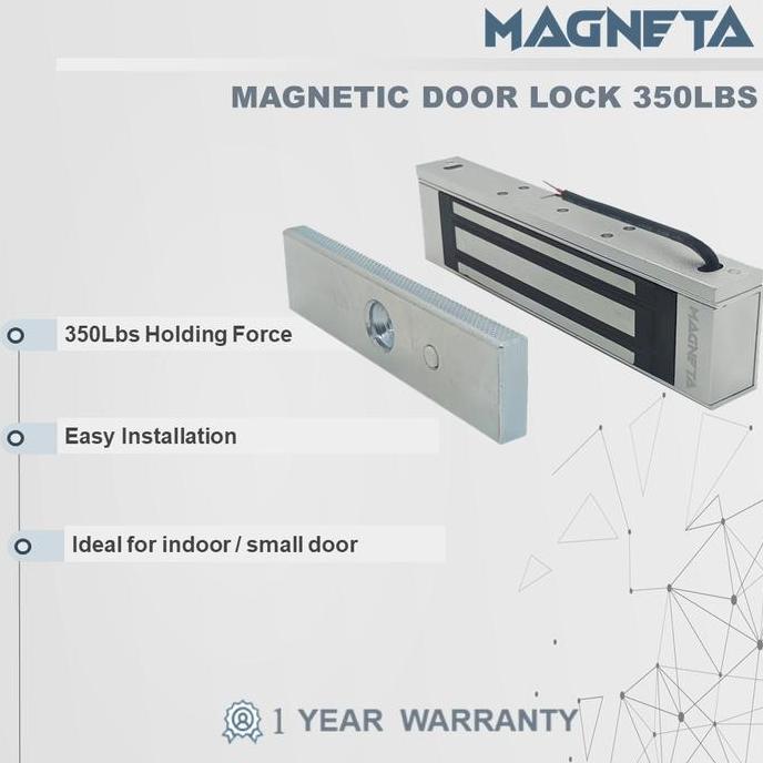 Magnetic Em lock 180kg 350lbs MLock 180 kg EmLock 350 lbs 300 EmLock 300lbs (TERBAIK) (TERBARU) (TER
