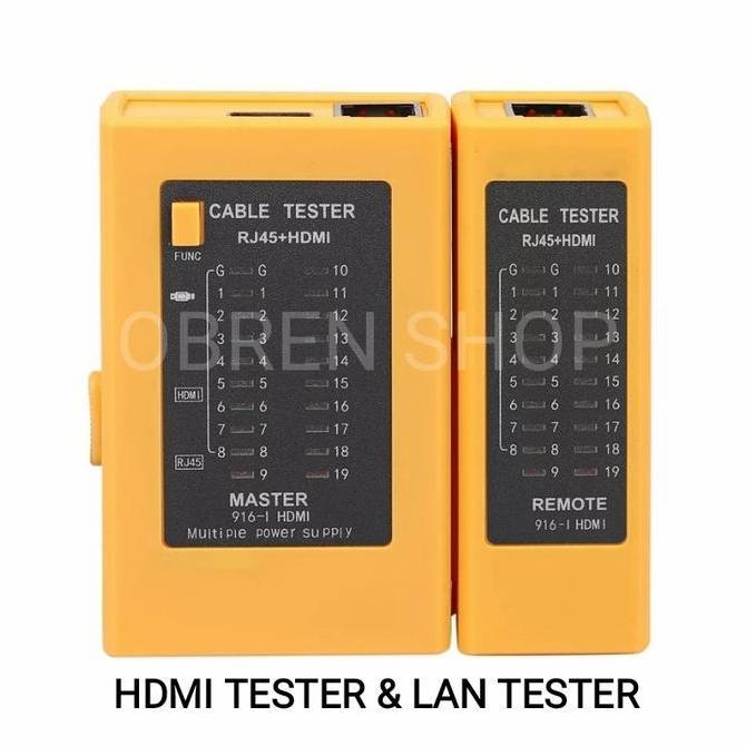 Cable Tester RJ45 + HDMI / HDMI Tester / Lan Tester