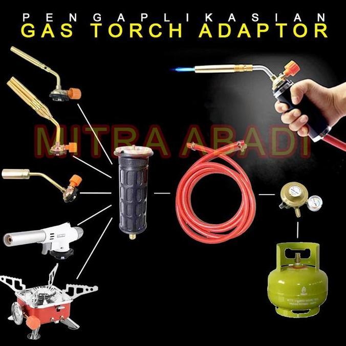 Dore- Gas Torch Adaptor / Adaptor Kepala Gas Pemantik