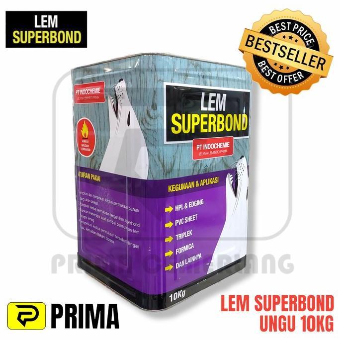 dayyci.shop- LEM SUPERBOND UNGU 10KG / Lem PVC Sheet / Lem TACO Sheet / Lem Kayu Diskon