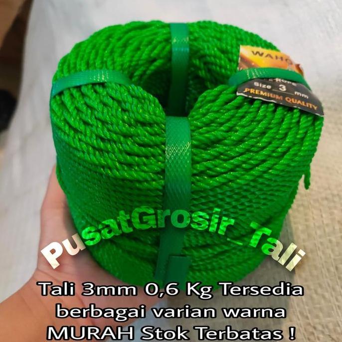 Easy- Tali Tambang 3Mm / Tali 3Mm Pe 1 Rol Bagus