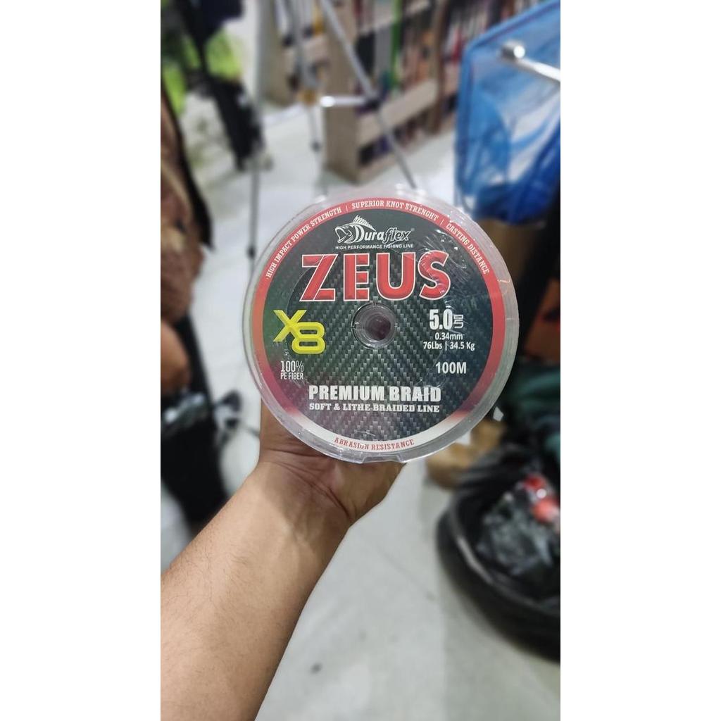 SENAR PANCING PE DURAFLEX ZEUS X8 MULTICOLOUR CONNECTING