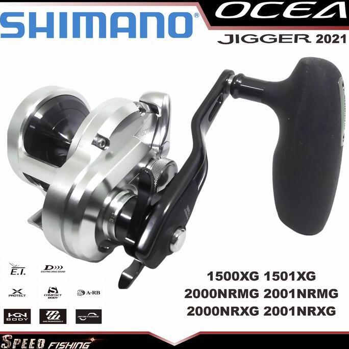 Reel Ocea Jigger 2021 2000 2001 NRMG NRXG Shimano OJ 2021 Jigging