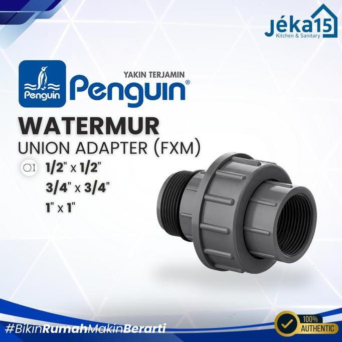 Pilihan - Jeka15 - Water Mur//Water Mur Penguin Drat Luar Dan Drat Dalam//Union Adapter