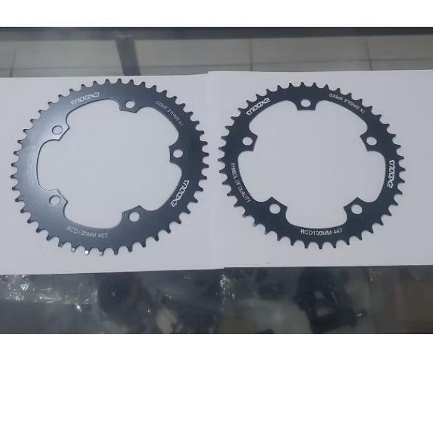 Chainring Single Speed 44T 46T  Exodus Hitam Bcd 130 Fixie Mtb Termurah