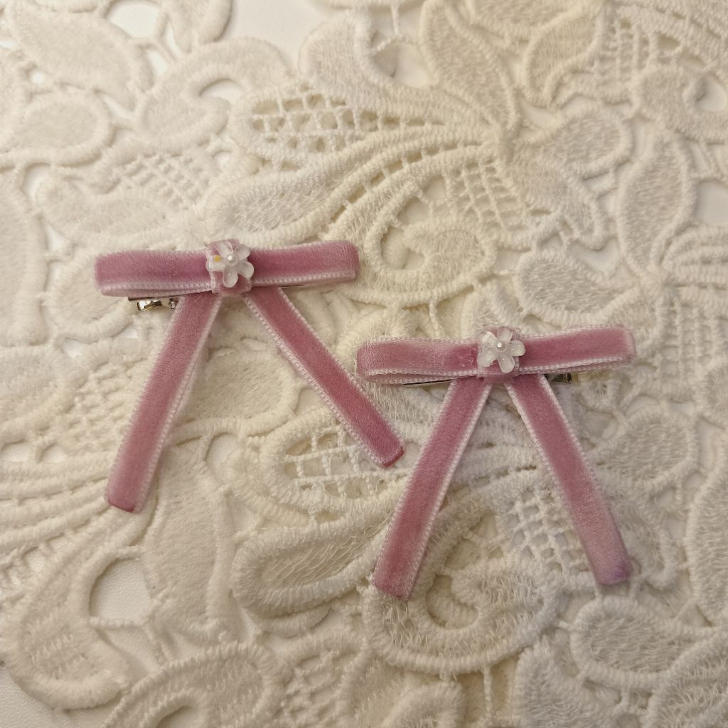 Petit Ballet Hairclip - Jepit Rambit Pita Mini Handmade Aligator Clip