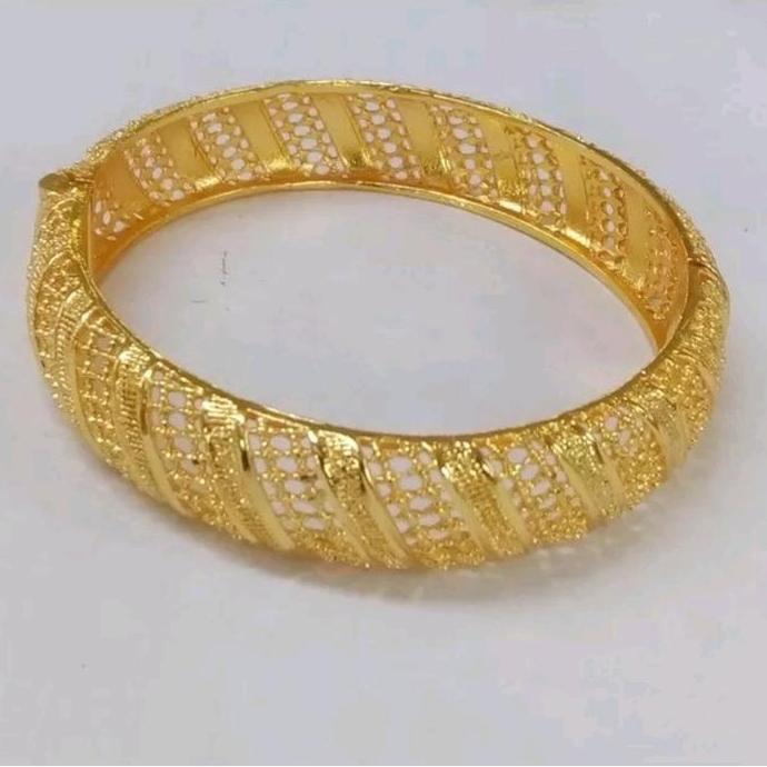 Elleria- Gelang Tangan Keroncong Besar Gelang Tangan Desa Titanium Bracelets