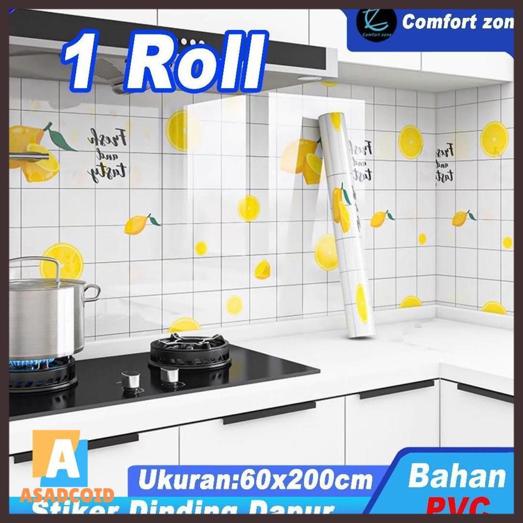 Diskon Comfort ZoneSticker Wallpaper Meja Dinding Dekorasi Dapur & 60Cm*200Cm 1 Roll Motif Marmer An